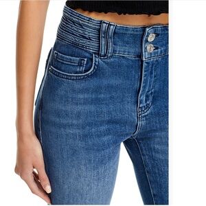 Frame Denim Classic Blue Wide Leg Jeans